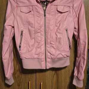Pink Bomber Jacket
